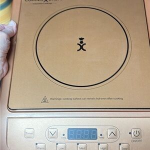 Copper Chef Induction Cooktop - Tan